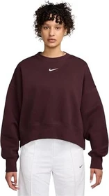 Nike Sportswear Phoenix Fleece Over-Oversized Sweatshirt burgundy crush/sail