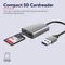 Trust Dalyx Kartenlesegerät aus Aluminium, silber, USB-A 3.0 [Stecker] Vorschaubild