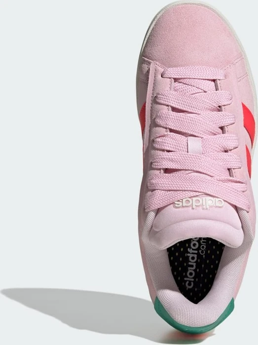 adidas Grand Court Alpha clear pink/lucid red/court green (Damen)