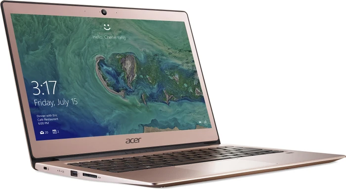 Acer Swift 1 SF113-31-P4MS, Pink, Pentium N4200, 4GB RAM, 128GB SSD, DE