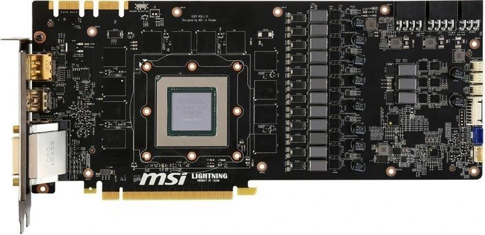 MSI GeForce GTX 980 Ti Lightning, 6GB GDDR5, DVI, HDMI, 3x DP