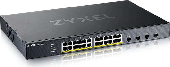 Zyxel XGS1935 Rackmount Gigabit Managed Switch, 24x RJ-45, 4x SFP+, 375W PoE+