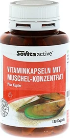 Allpharm Grünlipp Muschelkonzentrat Kapseln, 180 Stück