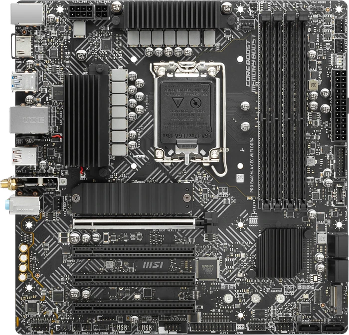 MSI PRO B660M-A CEC WIFI DDR4 (Intel 1700)