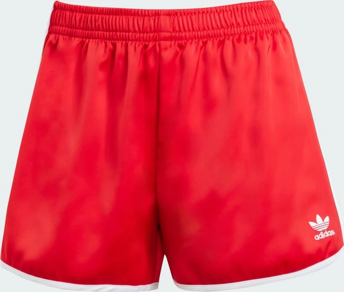 adidas Adicolor 3-Streifen Sprinter Laufhose kurz better scarlet (Damen)