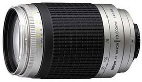 Nikon AF 70-300mm 4.0-5.6 G silber (JAA776DA)