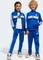 adidas Seasonal Essentials Tiberio 3-Streifen Tricot Trainingsanzug royal blue/white/glow blue (Junior) Vorschaubild