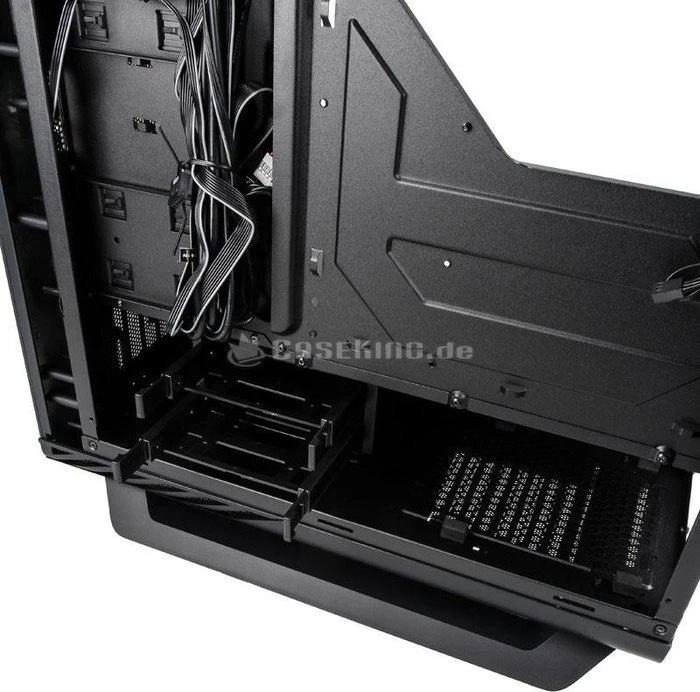 AeroCool Project7 P7-C1 Tempered Glass Edition schwarz, Glasfenster