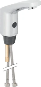 Geberit Typ 185 Waschtischarmatur mit Batteriebetrieb mit Mischer hochglanz-verchromt