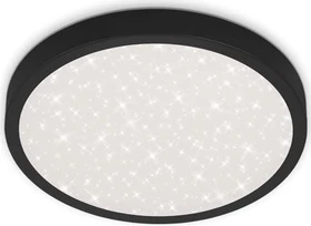 Briloner Runa Sternenhimmel LED Deckenleuchte 24W 38cm schwarz