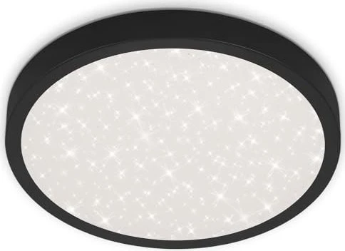 Briloner Runa Sternenhimmel LED Deckenleuchte 24W 38cm schwarz
