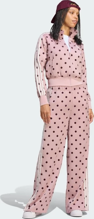 adidas Satin Polka Dots TT Track Top Trainingsjacke dual lilac (Damen)