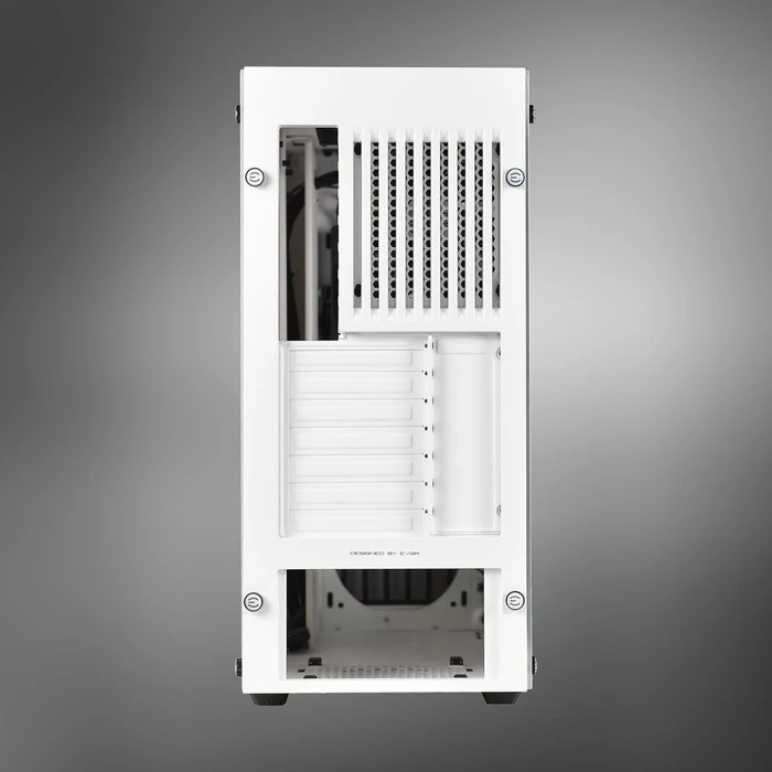 EVGA DG-76 weiß, Glasfenster