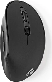 Nedis Wireless Ergonomic Mouse, schwarz, USB (ERGOMSWS100BK)