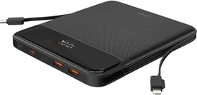 Revolt Ultra-Slim-Powerbank 120W 20000mAh schwarz