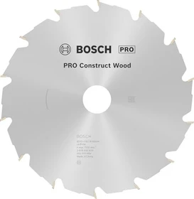 Bosch Professional PRO Construct Wood Kreissägeblatt 14Z, 210x2.8x30mm, 1 Stück
