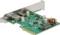 DeLOCK 1x USB-C 3.1, 1x USB-A 3.1, PCIe 2.0 x4 Vorschaubild