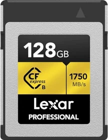 Lexar Professional GOLD R1750/W1500 CFexpress 2.0 Type B 128GB