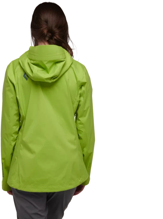 Black Diamond StormLine Stretch Rain Shell Funktionsjacke aloe (Damen)