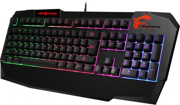 MSI Interceptor DS4200 Gaming Keyboard, USB, DE