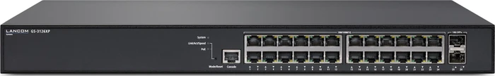 Lancom GS-3126 Rackmount Gigabit Managed Switch, 24x RJ-45, 2x SFP+, 185W PoE+