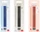 Parker löschbare Gelroller Ersatzmine Gel-Mine 0.7mm Azurblau, 3er-Pack (VREFEP0005)