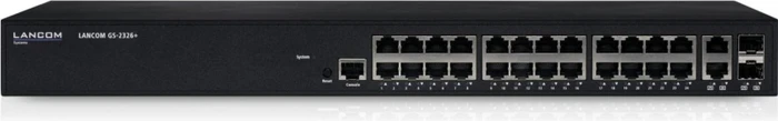 Lancom GS-2326 Rackmount Gigabit Managed Switch, 24x RJ-45, 2x RJ-45/SFP