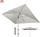 Doppler Expert Auto Tilt Sonnenschirm 300x200cm hellgrau (461441827)