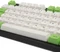 Ducky One PBT/grün, schwarz/weiß, MX BLACK, USB, DE Vorschaubild