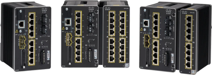 Cisco IE 3200 Network Essentials Industrial Railmount Gigabit Managed Switch, 8x RJ-45, 2x SFP, 240W PoE
