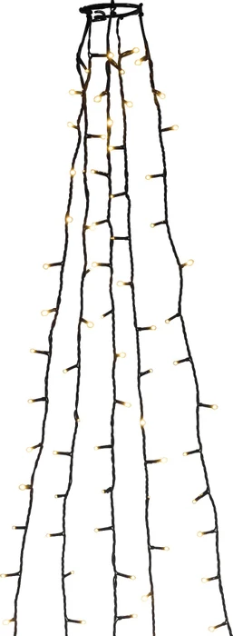 Konstsmide Baumlichtermantel Lichterkette LED 250x warmweiß