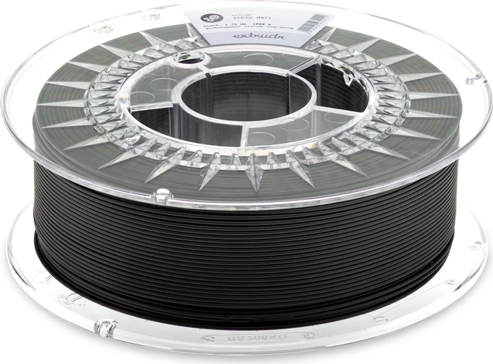 Extrudr XPETG MATT PETG, schwarz, Spule, 2.85mm, 1.00kg