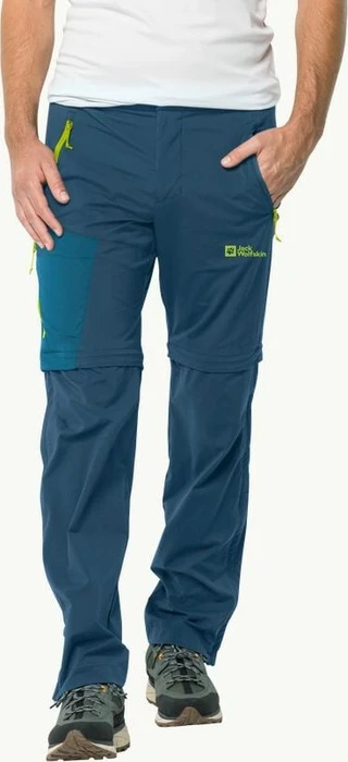 Jack Wolfskin Glastal Zip Away Zip-Off Hose lang dark sea (Herren)