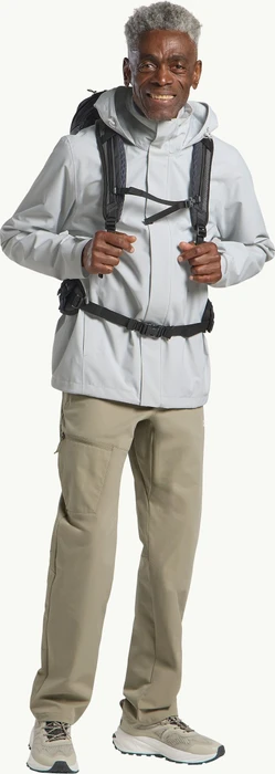 Jack Wolfskin Trailtime 2L Funktionsjacke cool grey (Herren)