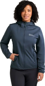 Jack Wolfskin Windhain Hoody Funktionsjacke midnight sky (Damen)