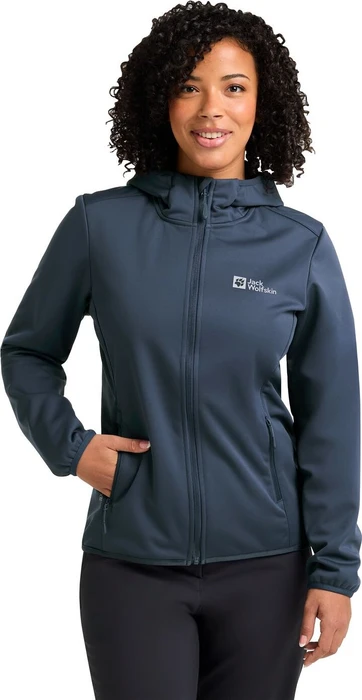 Jack Wolfskin Windhain Hoody Funktionsjacke midnight sky (Damen)