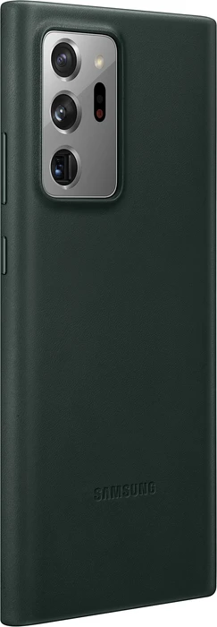 Samsung Leather Cover für Galaxy Note 20 Ultra green