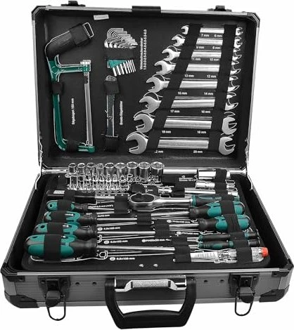 Mannesmann M29079 Handwerkzeugset inkl. Koffer, 133-tlg.