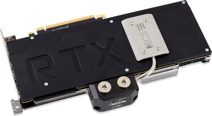 Aqua Computer kryographics NEXT RTX 2080 Ti Backplate, aktiv XCS