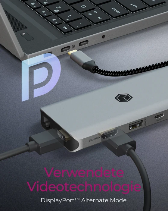 RaidSonic Icy Box IB-DK4061-CPD, USB-C 3.1 [Stecker]