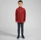 Odlo The Rigi Funktionsshirt langarm spiced apple (Junior) Vorschaubild