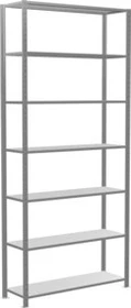 Schulte Lagertechnik Multiplus 150 Schwerlastregal 130x300x30cm verzinkt