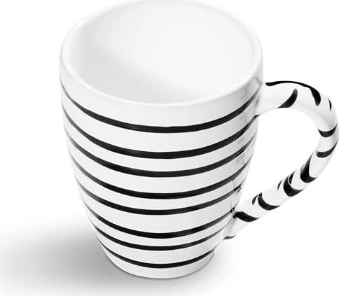 Gmundner Keramik Schwarzgeflammt Frühstücksbecher Max 300ml