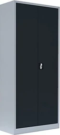 Lüllmann ClassiX Metallschrank, grau/anthrazit, Metallschrank
