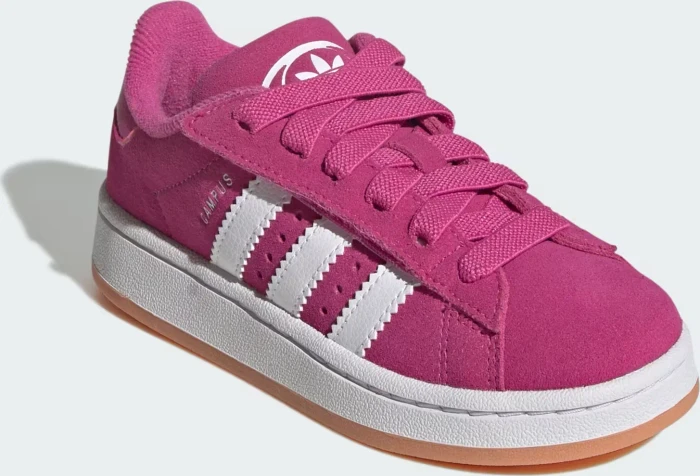 adidas Campus 00s Comfort Closure Elastic Lace semi lucid fuchsia/cloud white/gum (Junior)