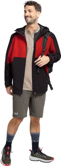 Jack Wolfskin Wild Hike Low obsidian moss (Herren)