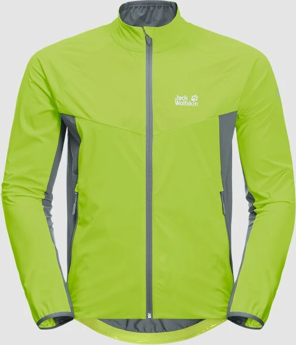 Jack Wolfskin Tourer Softshell Fahrradjacke spring lime (Herren)
