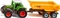 SIKU Farmer Fendt mit Krampe Muldenkipper Vorschaubild