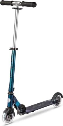 Micro Sprite LED Scooter pearl green/purpple