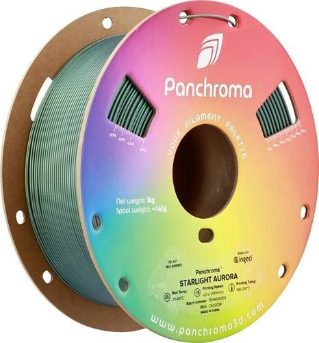 Polymaker Panchroma Starlight, Aurora, Spule, 1.75mm, 1.00kg